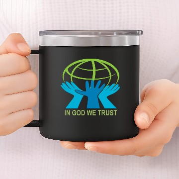 Discover IN GOD WE TRUST 14oz Stainless Steel Tumblers