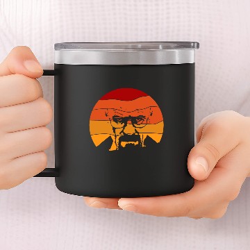 Discover Walter white 14oz Stainless Steel Tumblers