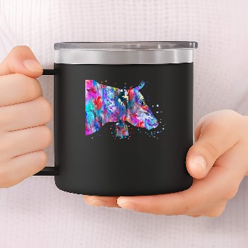 Discover Highland cow 14oz Stainless Steel Tumblers