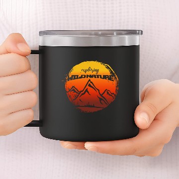 Discover Exploring Wild Nature 14oz Stainless Steel Tumblers