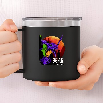 Discover evangelion 14oz Stainless Steel Tumblers