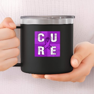Discover Cure - Lupus 14oz Stainless Steel Tumblers