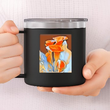 Discover Tulip 14oz Stainless Steel Tumblers