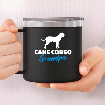 Discover Cane Corso 14oz Stainless Steel Tumblers