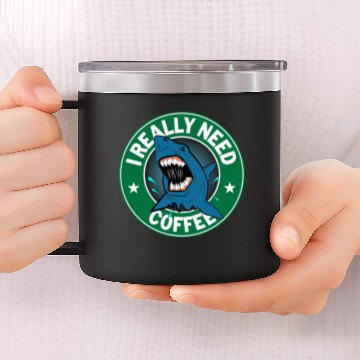 Discover I Really Need Coffee Starbucks 14oz Stainless Steel Tumblers