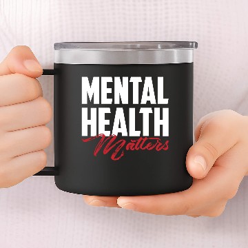 Discover Mental Health Matters 14oz Stainless Steel Tumblers