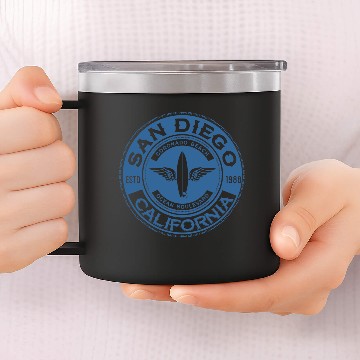 Discover San Diego 14oz Stainless Steel Tumblers