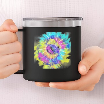 Discover TieDye Azalea 14oz Stainless Steel Tumblers