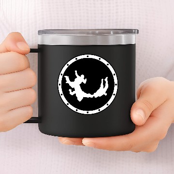 Discover Skydiving - Skydiver - Freestyle 14oz Stainless Steel Tumblers