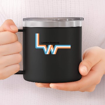 Discover Retro LWT television 1 14oz Stainless Steel Tumblers