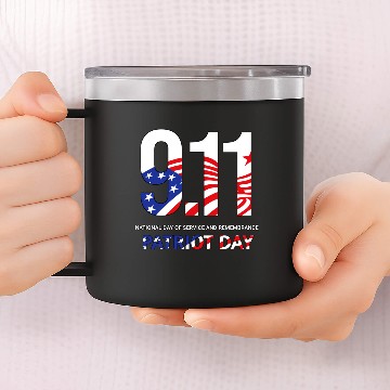 Discover 9.11 Patriot Day 14oz Stainless Steel Tumblers