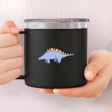 Discover Cute dinosaur Stegosaurus 14oz Stainless Steel Tumblers