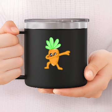 Discover Dancing Steppes Rocking Beaten Dances Carrot 14oz Stainless Steel Tumblers