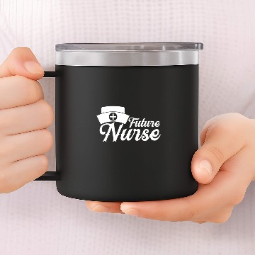 Discover Future Nurse 14oz Stainless Steel Tumblers
