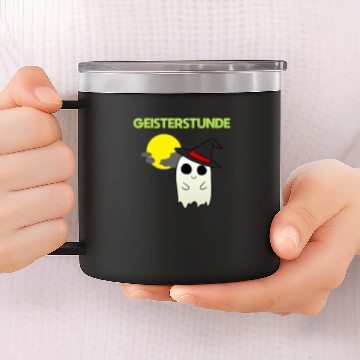 Discover witching hour ghosts ghosts ghost figure ghost hal 14oz Stainless Steel Tumblers