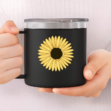 Discover Sunflower =) 14oz Stainless Steel Tumblers