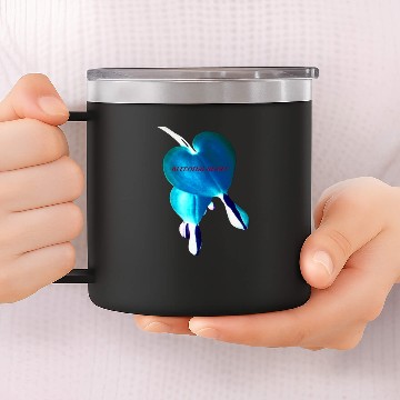 Discover bleeding heart edit 14oz Stainless Steel Tumblers