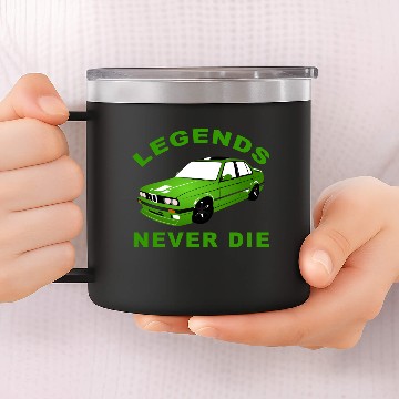 Discover Legends Never Die 14oz Stainless Steel Tumblers