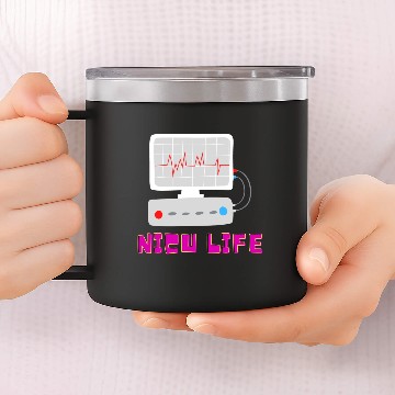 Discover NICU Life 14oz Stainless Steel Tumblers