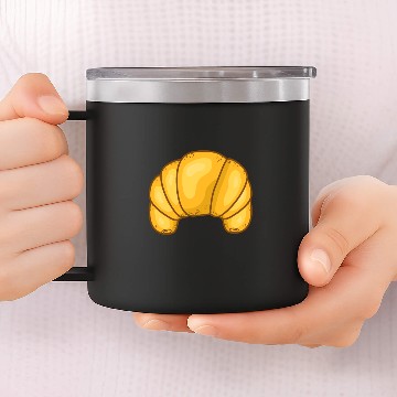 Discover Croissant 14oz Stainless Steel Tumblers
