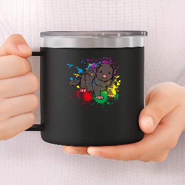 Discover Splash Ferret 14oz Stainless Steel Tumblers