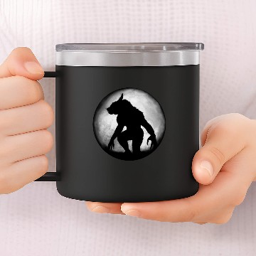 Discover Werewolf 14oz Stainless Steel Tumblers