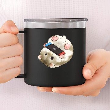 Discover gameboy play 14oz Stainless Steel Tumblers