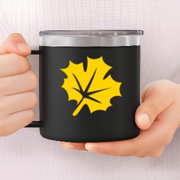 Discover Maple leaves leaf 14oz Stainless Steel Tumblers