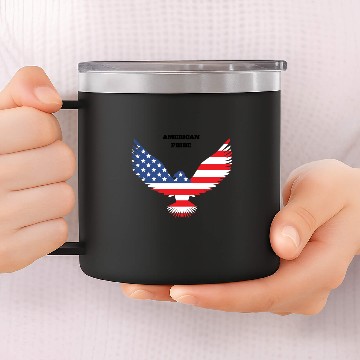 Discover AMERICAN PRIDE eagle 14oz Stainless Steel Tumblers