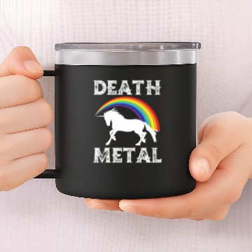 Discover Death Metal Christmaspresent idea Gift Birthday 14oz Stainless Steel Tumblers