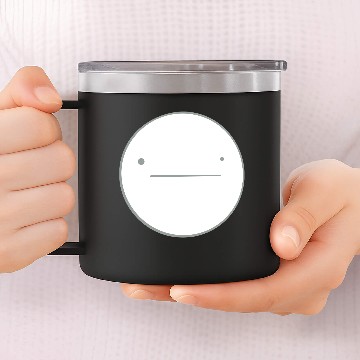 Discover Face Design Bored 14oz Stainless Steel Tumblers