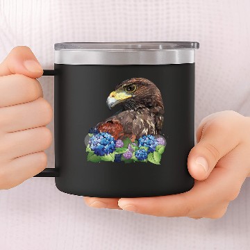 Discover hawk 14oz Stainless Steel Tumblers