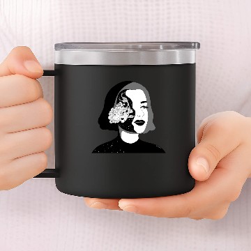 Discover Koi fish surreal design 14oz Stainless Steel Tumblers