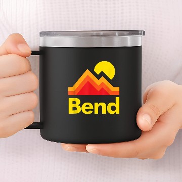 Discover Bend Oregon Mountain 14oz Stainless Steel Tumblers
