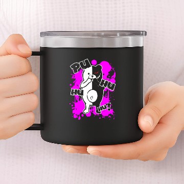 Discover Danganronpa Monokuma Despair 14oz Stainless Steel Tumblers