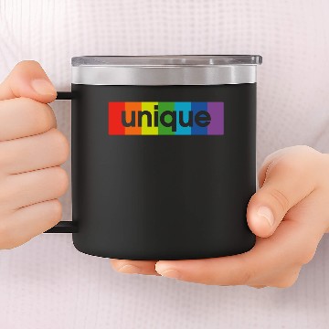 Discover Rainbow unique 14oz Stainless Steel Tumblers