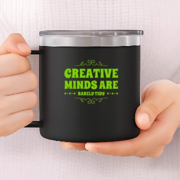 Discover I Am A Creative Mind 14oz Stainless Steel Tumblers