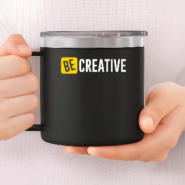 Discover be creative Quiet 14oz Stainless Steel Tumblers