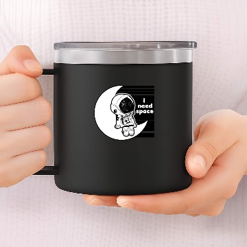 Discover i need space 14oz Stainless Steel Tumblers