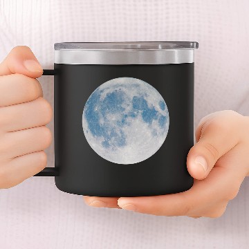 Discover Full moon inspiration and motivation 14oz Stainless Steel Tumblers