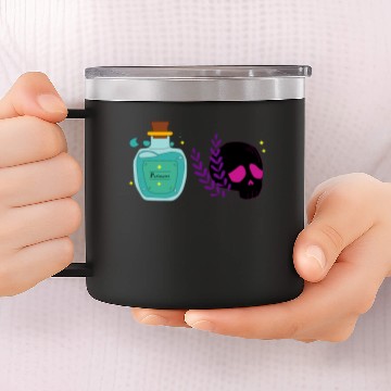 Discover Poison 01 14oz Stainless Steel Tumblers