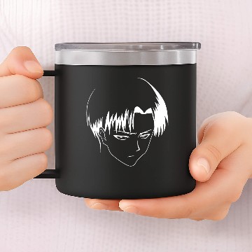 Discover Levi Ackerman 14oz Stainless Steel Tumblers