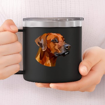 Discover Rhodesian Ridgeback 14oz Stainless Steel Tumblers