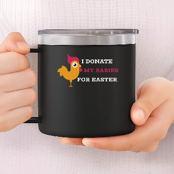 Discover Easter Cock 14oz Stainless Steel Tumblers