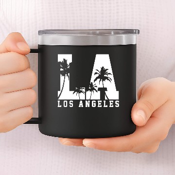 Discover Los Angeles La California Gift 14oz Stainless Steel Tumblers