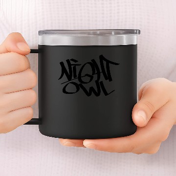 Discover Night Owl 14oz Stainless Steel Tumblers