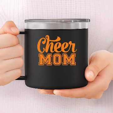 Discover Cheer mom 14oz Stainless Steel Tumblers