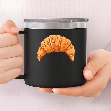 Discover Croissant 14oz Stainless Steel Tumblers