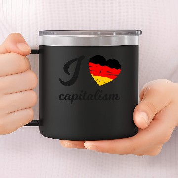 Discover German capitalism 14oz Stainless Steel Tumblers
