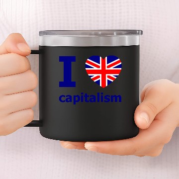 Discover British capitalism 14oz Stainless Steel Tumblers